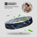 Men Women Sport Fitness Sweatband Headband Basketball Running Hair Sweat Band