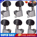6x 3R 3L Guitar Tuning Pegs Enclosed Locking Tuner Closed Knob Machine Head