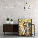 Canvas Painted Oil Paint By Numbers Goddess Forest Modern Bedroom Wall Arts