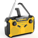 Emergency Solar Portable Hand Crank Weather Radio Power Charger Flash Bank F7K1