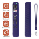 Silicone Cover for Sony RMF-TX520E TV Remote Control Case (Midnight Blue)