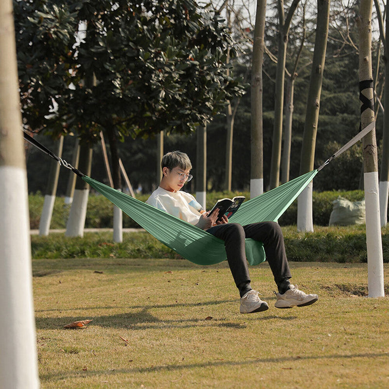 Outdoors Portable Camping Parachute Hammock Swing Chair for Backpacking Tra