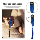 2038P LCD Digital Rosary Beads Tally Counter Tassel Decompression Tool (3) Newly