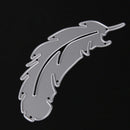 2 Pcs Metal Feather Cutting Dies Stencils DIY Scrapbooking Paper Card Newly
