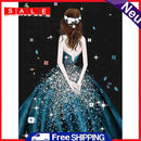 5D Full Round Drill Diamond Painting Girl DIY Cross Stitch Mosaic Rhinestone Art
