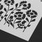 Plastic Cake Flower Spray Stencils DIY Mold Mould Fondant Template(PH-22)