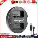 KingMa NP-FW50 Dual Slot Micro USB Battery Charger for Sony A7 A7R2 A7M2 Newly