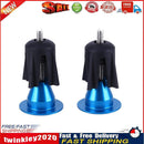 One Pair Bike Bicycle Aluminum Handlebar Grips Handle Bar Cap blue Newly