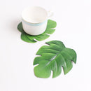 Coaster Home Decor Cup Coasters Leaf Pattern Table Placemat Dining Pads