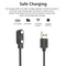 #A 60/100cm USB Smart Watch Charging Cable Fast Charging Wire for IMILAB W12/KW6