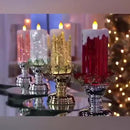 LED Christmas Candle Rechargeable Color Change Waterproof No Candlewax