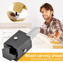 Corner Chisel Square Hinge Recesses Right Angle Carving Chisel (Black) Newly