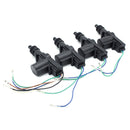 12V Universal Car Door Lock Actuator 4 Doors Keyless Entry System Locking Kit