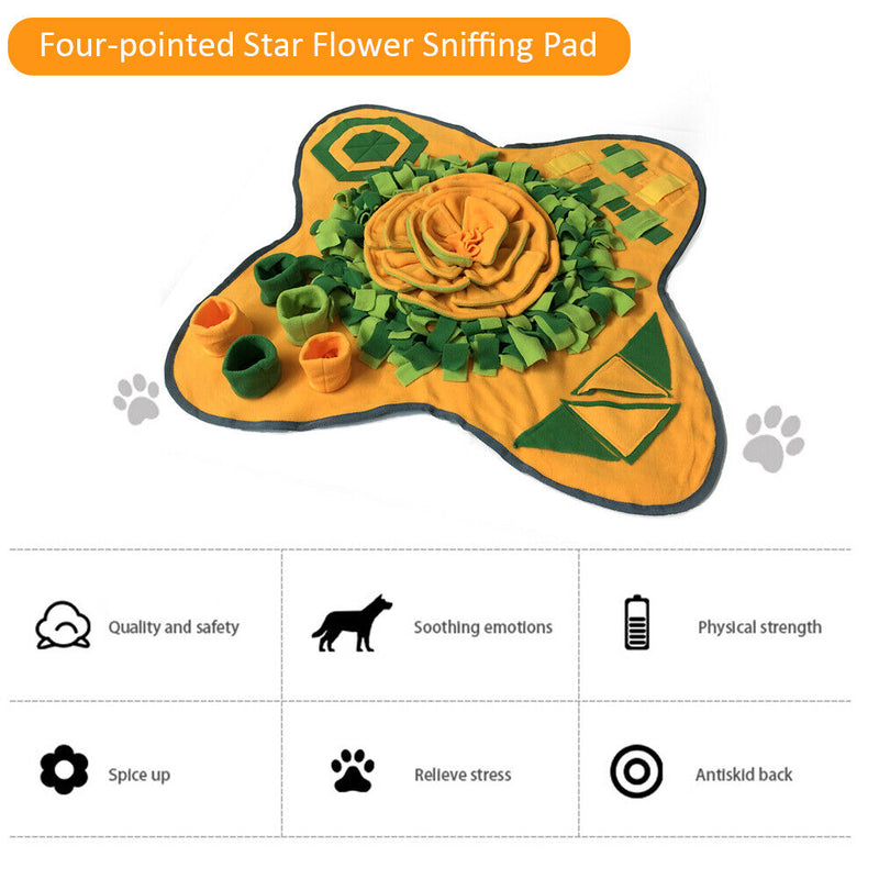 Pet Puzzle Decompression Nose Feeding Training Anti-skid Dogs Smelling Pad