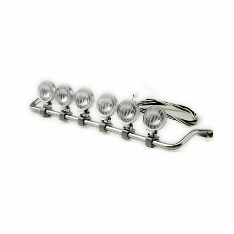 LED Spotlight Light for 1:14 Tamiya Scania RC Tractor Truck Top Roof Light Bar 6