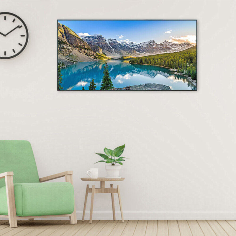 Mountain Lake Oil Paint By Numbers Kit DIY Drawing Picture for Adults Home Decor