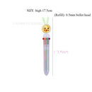 Pen School Colorful Refill Multicolor Ballpoint Pen Cartoon Office Stationary