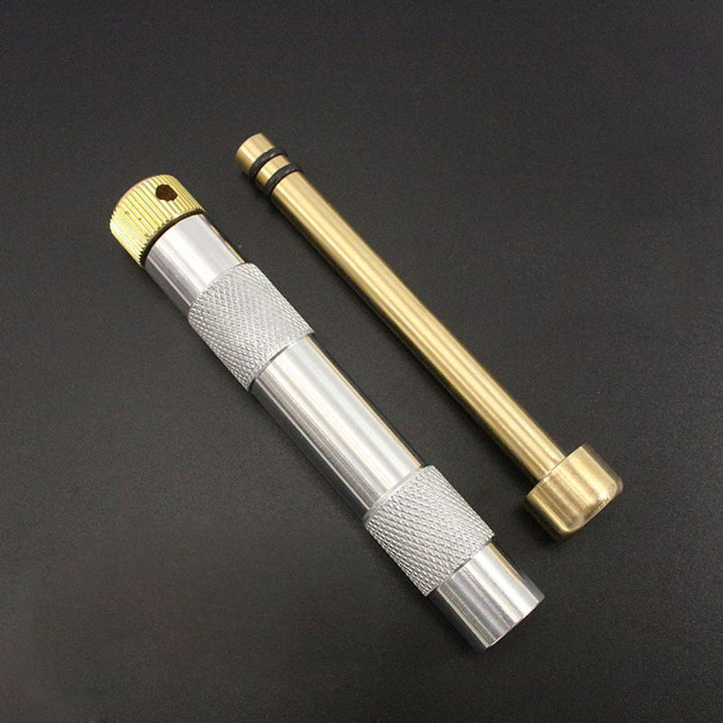 Brass Outdoor Fire Piston Set, Emergency Tool, Aluminum Fire