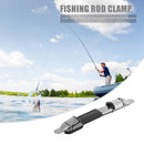 Fishing Rod Clamp Fish Reel Pole Stand Stainless Steel Fishing Wheel Seat Holder
