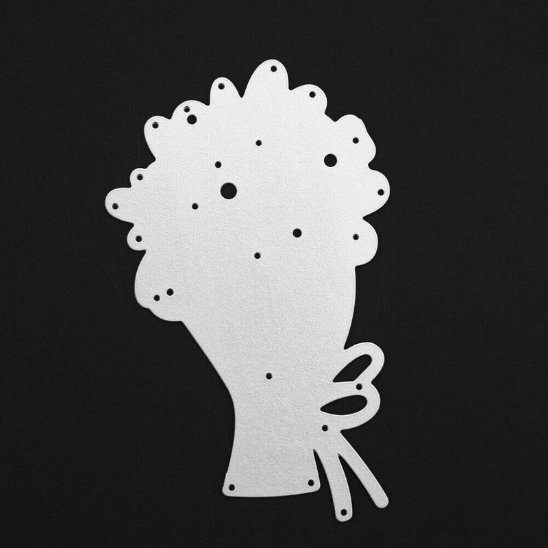 A Bouquet of Flowers Metal Cutting Die Stencil DIY Scrapbooking Craft Tool-16088
