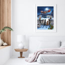 Full Embroidery Cross Stitch Needlework Kit 11CT Home Wall Room Artwork Decor