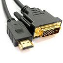Cable 24+1 Pin Adapter Cables DVI to HDMI-compatible Cable DVI HDMI Cable