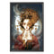 Female Cross Stitch Embroidery Needlework Kit DIY 11CT Stamped Handwork Wall Art