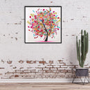 Tree Rhinestone 5D DIY Diamond Painting Special Shaped Partial Wall Picture
