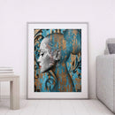 Abstract Woman Oil Paint By Numbers Kits Coloring Drawing for Adults Children