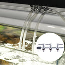 Air Flow Line Stainless Steel Control Valve Aquarium Pump Splitter(3-way)