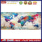Home Decor Diamond Painting Abstract Map Drill Point Rhinestone Mosaic Pictur