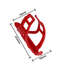 PC Plastic MTB Road Bicycle Bottle Holder Cages Bike Kettle Rack (Red) Newly