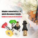 Pressure Washer Gun Adapter + 5 Nozzles Tips Set for Karcher K2 K3 K4 K5 K6 K7