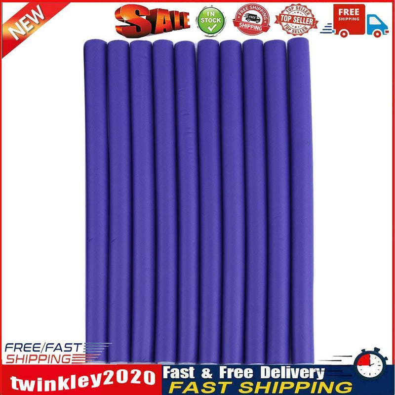 10pcs Universal Rubber Mini Hair Curler Bar(Random color)(3