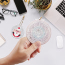 2pcs Maze 5D Diamond Painting Keyring DIY Bag Pendant Educational Mosaic Game