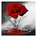 DIY 5D Diamond Painting Embroidery Flower Rose Cross Crafts Stitch Decor