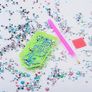 DIY Full Drill Diamond Painting Cartoon Kids Embroidery Kit (AT027 Panda) Newly