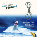 1m DIY Silicone Soft Rigs Tube Sleeve for Carp Fishing Pretend Fishing Lines