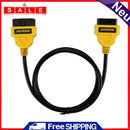 YouN Autool Auto OBD2 16Pin 1.5m Extension Wire Diagnostic Adapter Cable Cord
