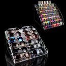 Tiered Acrylic Rack Nail Polish Display Jewelry Stand Kitchen Spice Storage Box