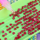Round Drills Package DIY Embroidery Diamond Painting Rhinestones (DMC 815) Newly