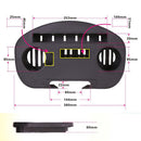 Folding Reclining Chairs Cup Holder Portable Recliner Side Tray (Large) Newly