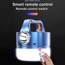 #A Solar Camping Light Flashlight Power Display 3 Modes Lighting Tent Lanterns