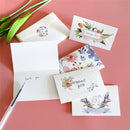 Flower Message Invitation Card Postcard Greeting Cards Thank You Cards
