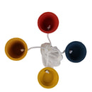 4 in 1 Golf Teas Winter Tea Set 33mm Golf Training Kits 33mm Dimension Top Rubber