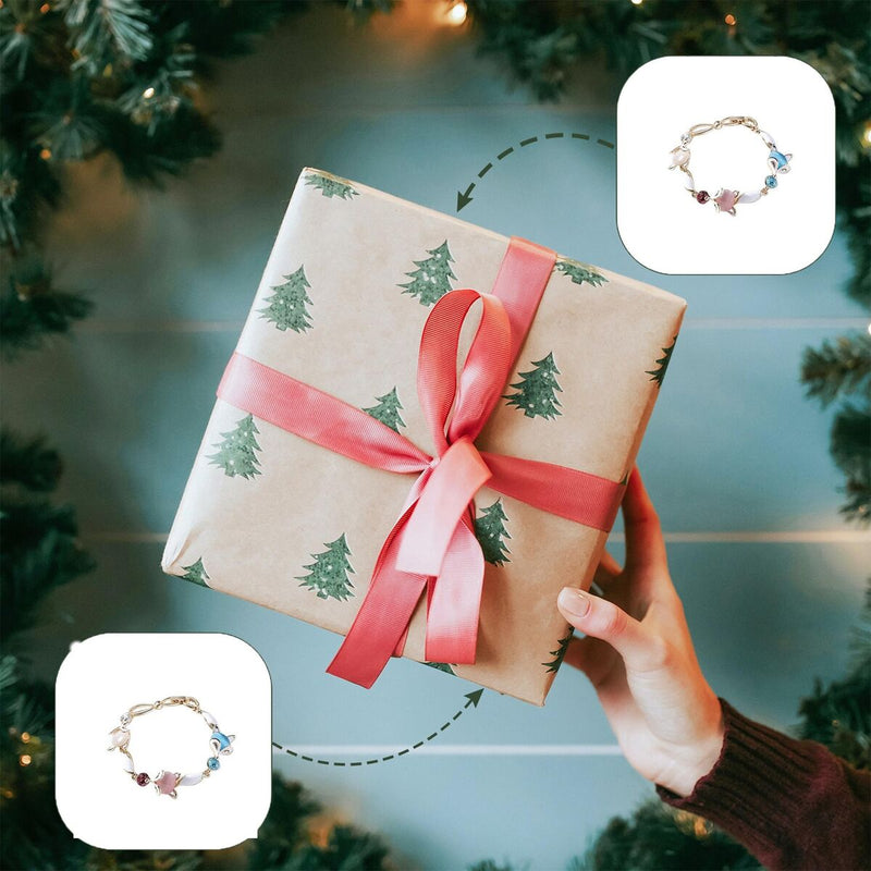 Unique Design Women Girls Teen Suitable Gift Valentine Bracelet Fox Birthday