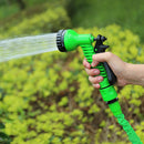 Adjustable Watering Gun Garden Hose Nozzle Lawn Car Washer Sprayer (Green)