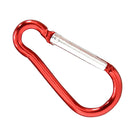 10pcs Backpack Carabiner Hiking Camping Spring Hang Clip Hook Buckle (Red) Newly