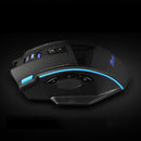 ZELOTES F-15 Wireless Wired Backlight 5 Gears 4800DPI Optical Gaming Mouse