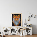 5D Special Shaped Crystal Fox Full Drill Diamond Painting